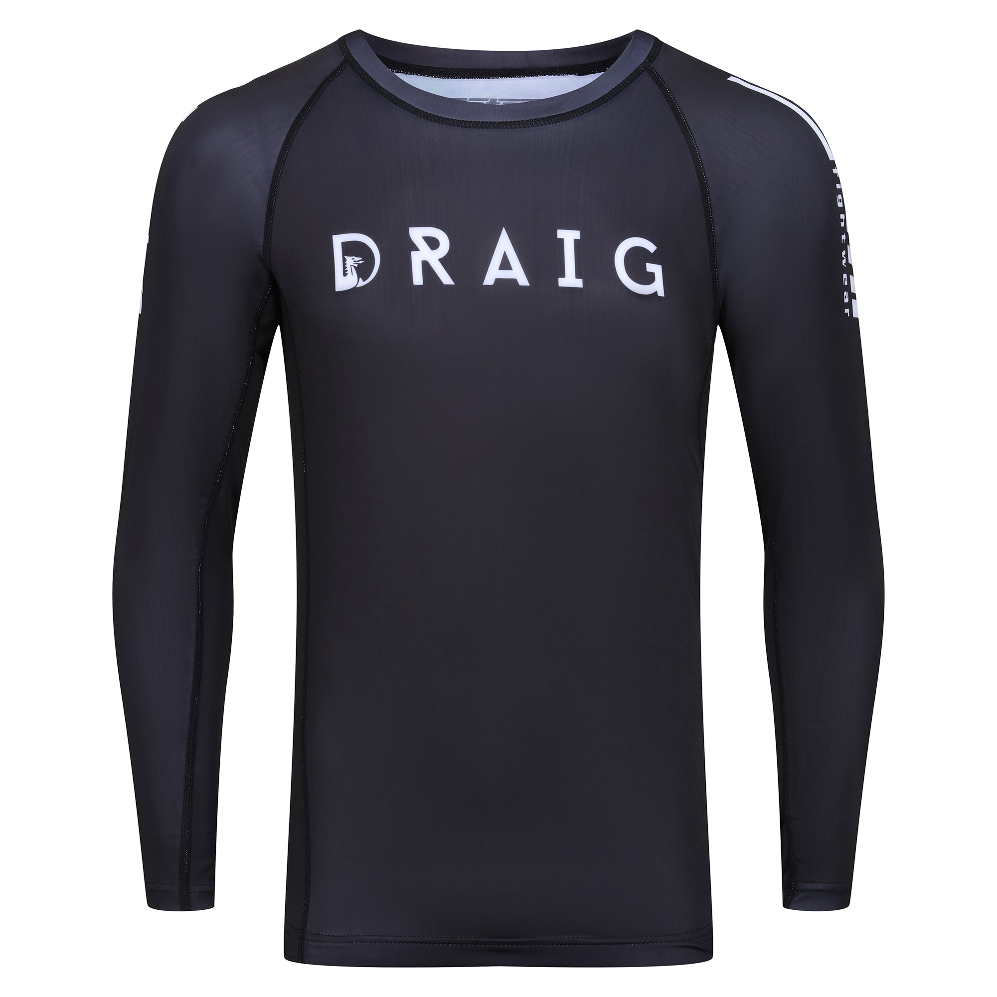 Tatami X Draig Long Sleeve Dragon Rash Guard - Black – Tatami